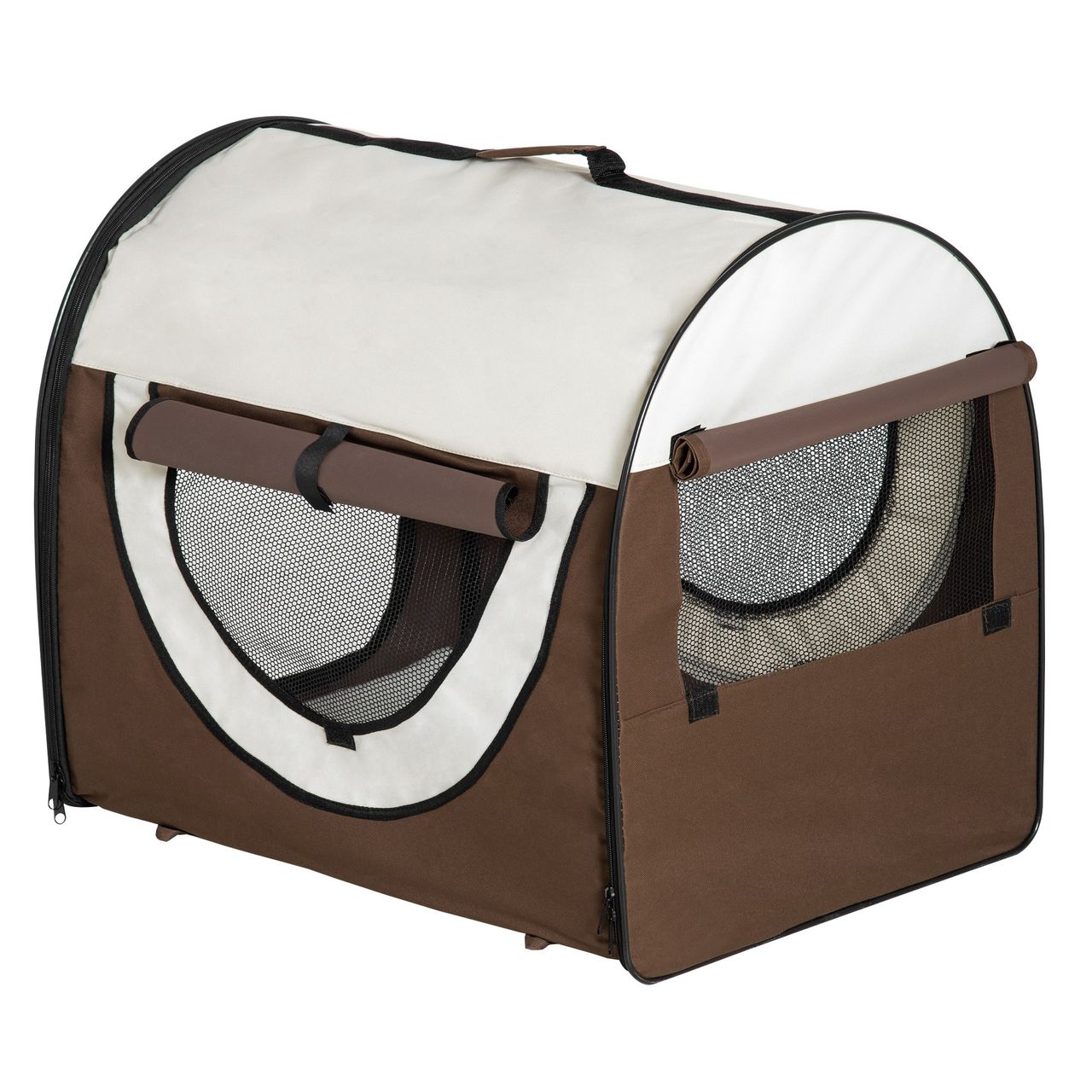 PawHut Hundebox faltbare Hundetransportbox Haustierrucksack 70 x 51 x 59 cm