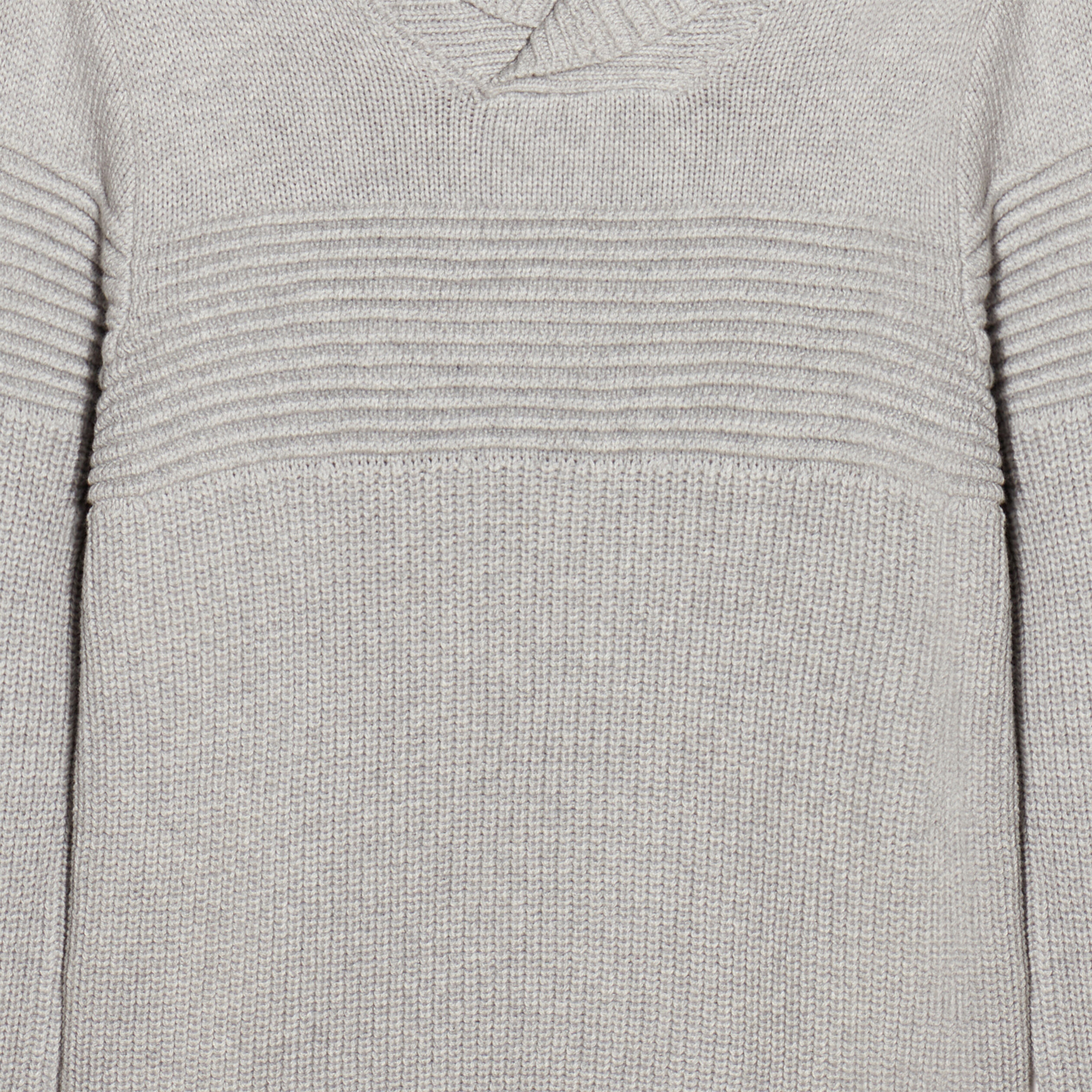 Pull avec col roulé gris garçon | La Halle