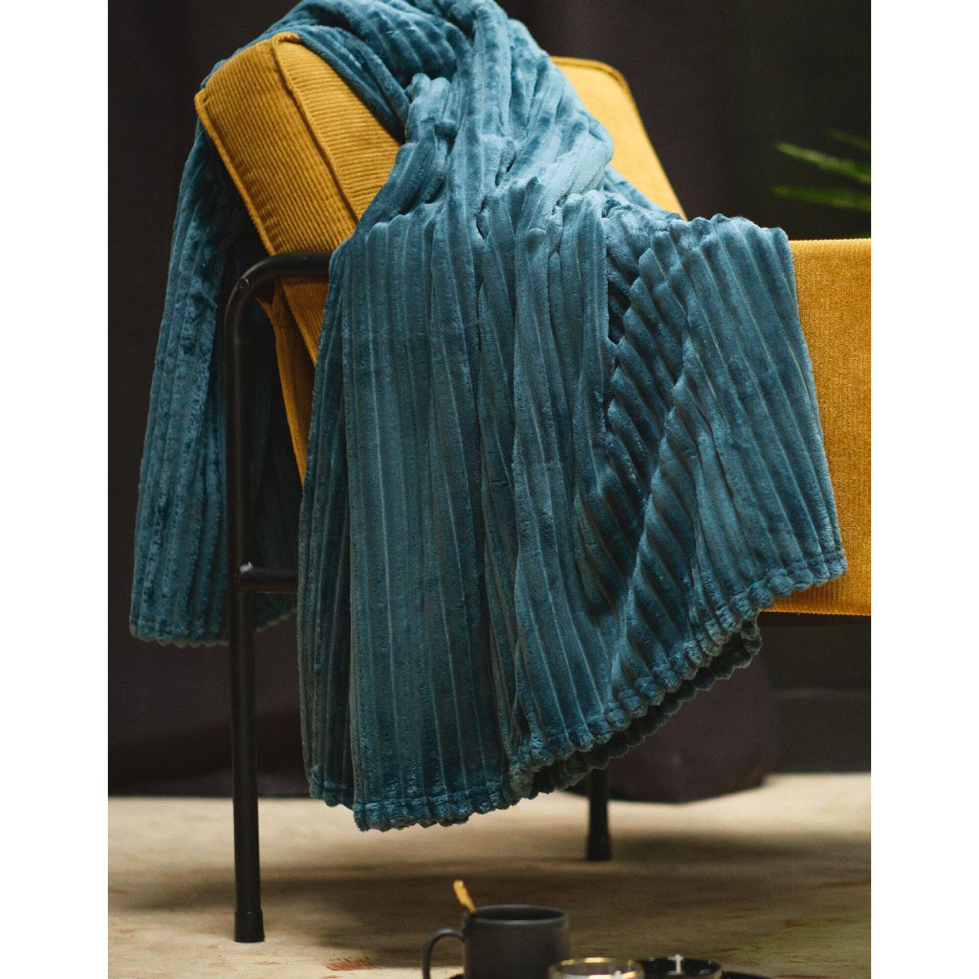 Plaid polaire toucher peluche