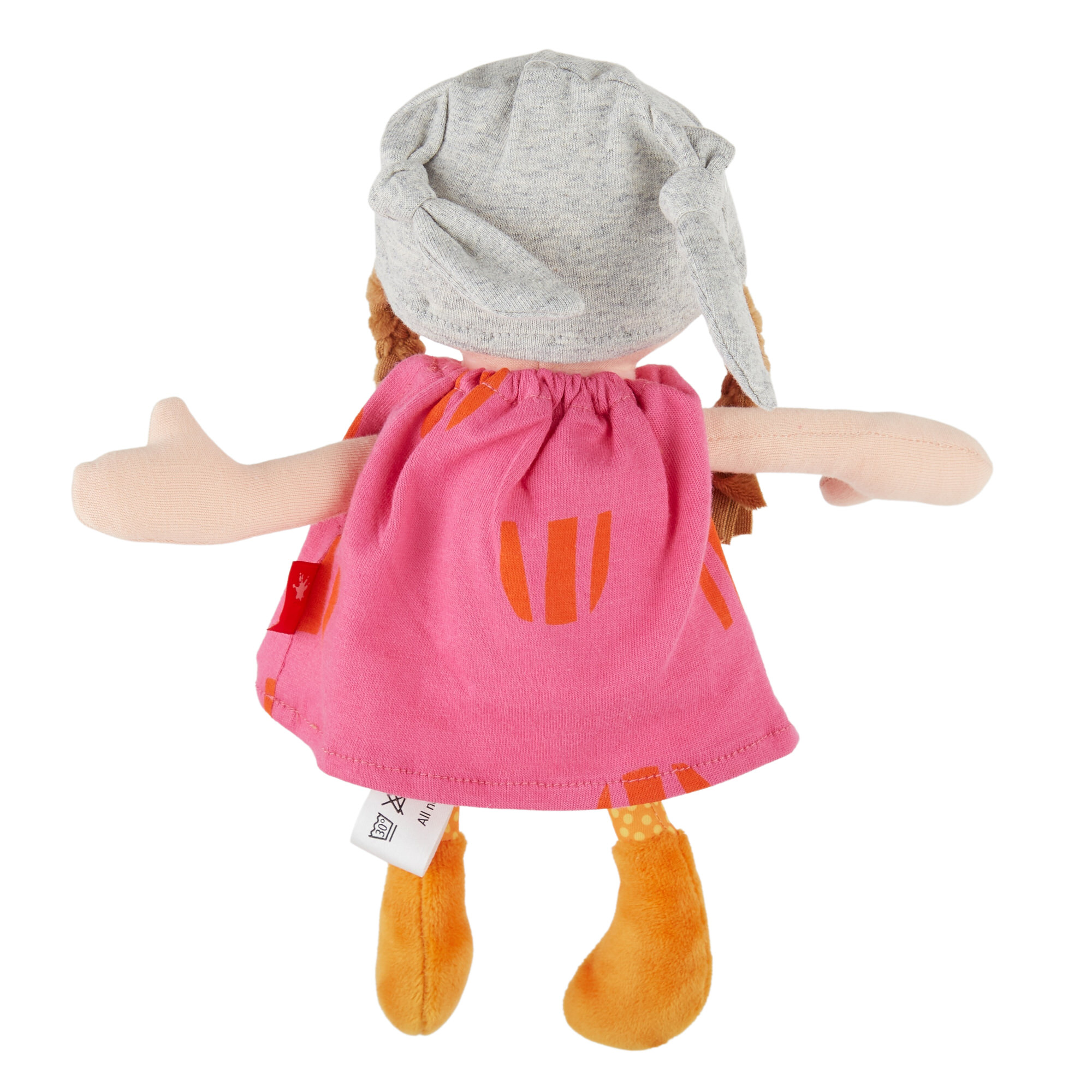 Stoffpuppe Brenda Bilipup, pink