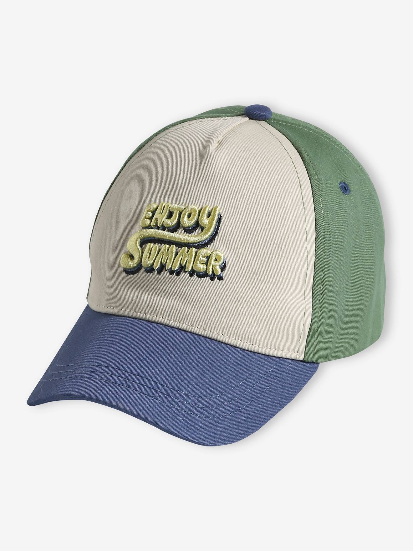 Vertbaudet Jungen Cap Enjoy Summer - mehrfarbig