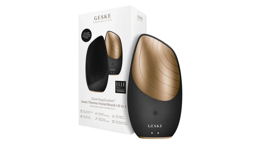 GESKE Thermo Facial Brush 6 IN 1 gray gray