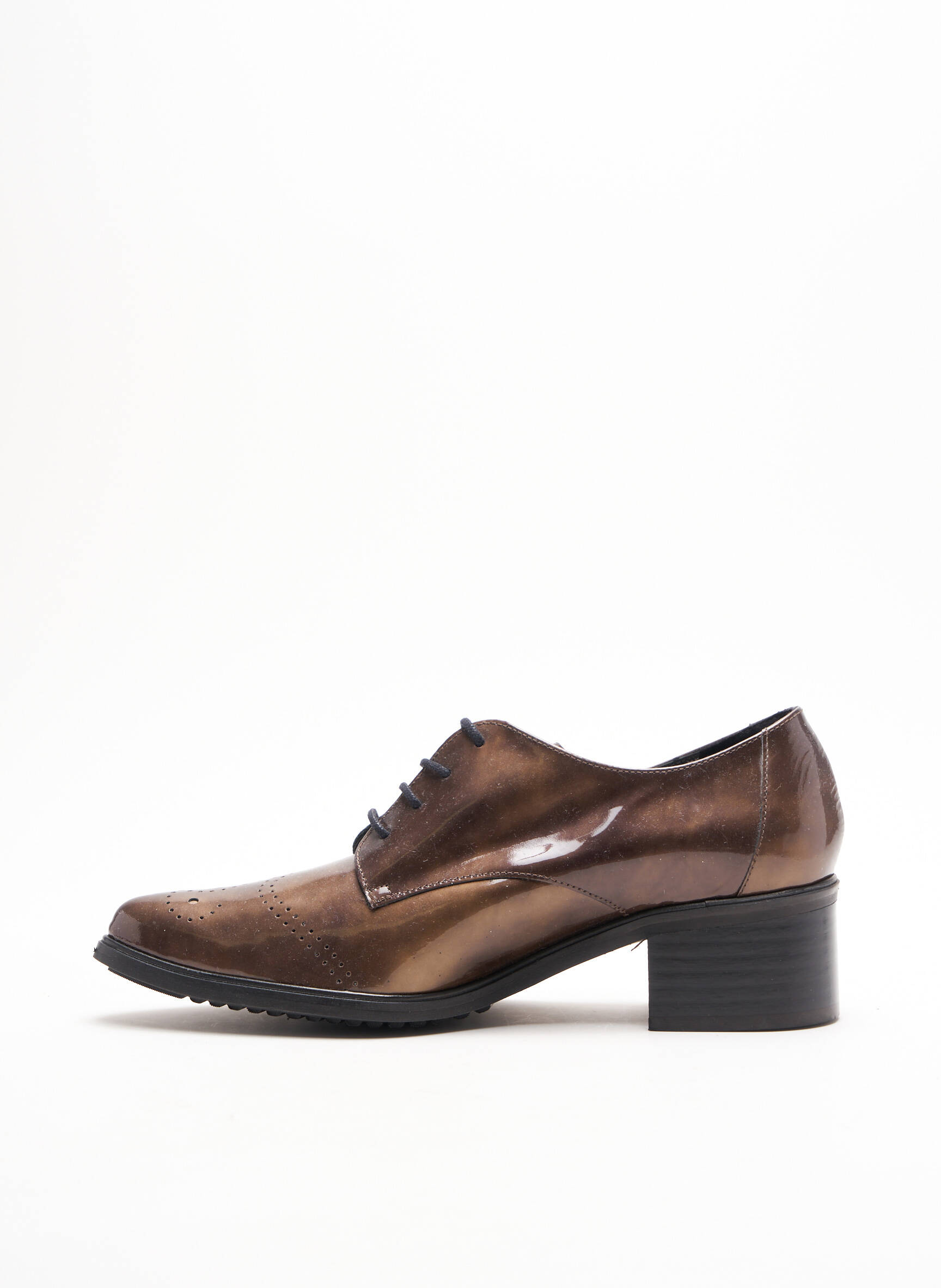 France Mode Derby Femme couleur marron