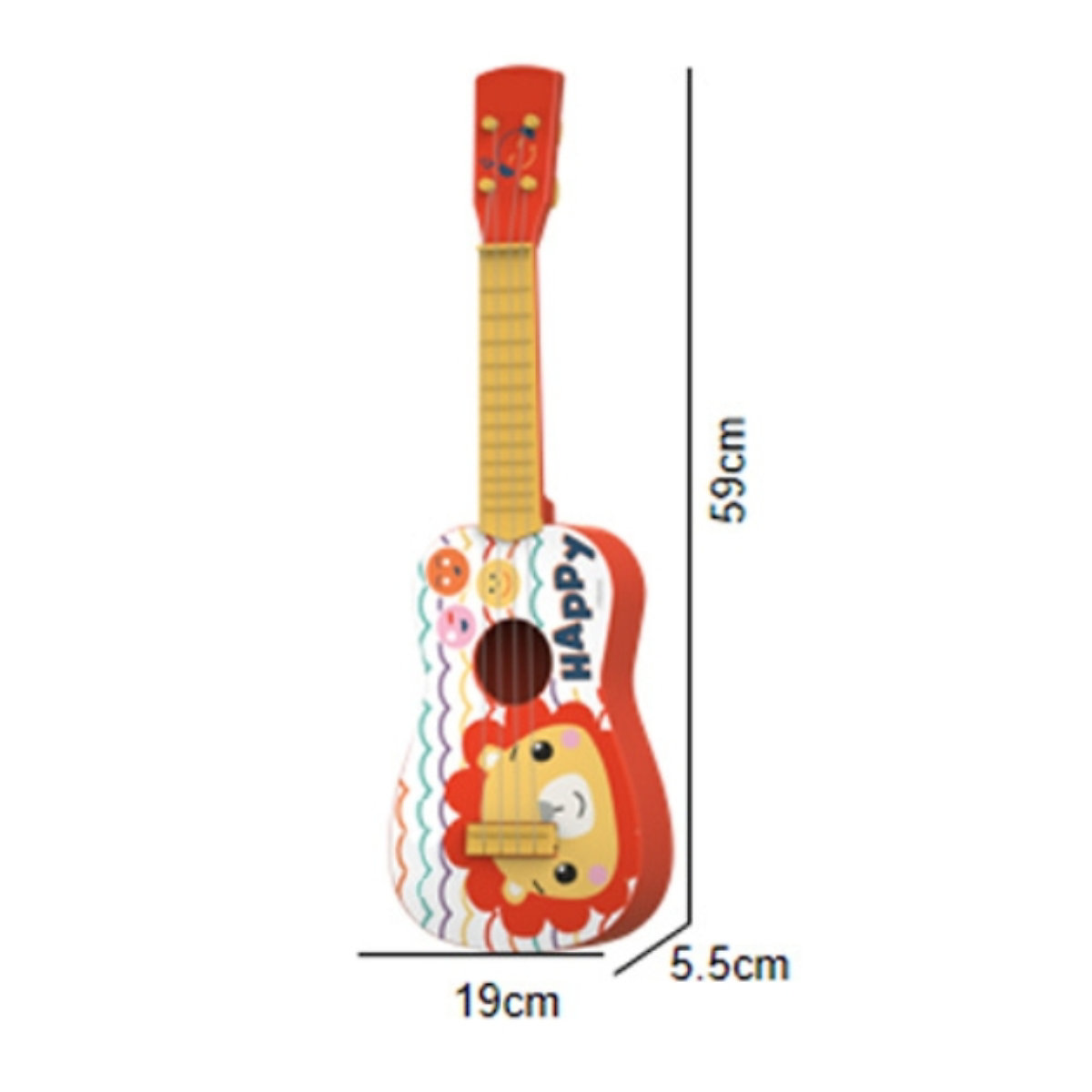 Kindergitarre Musikinstrument Spielzeug Mini Ukulele für Kinder