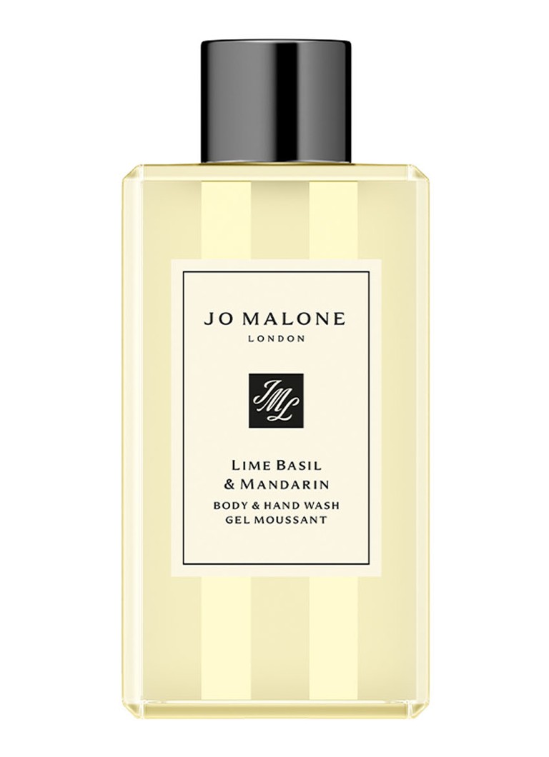 Gel de duș și săpun de mâini Jo Malone London Lime Basil & Mandarin, 100 ml, format de călătorie