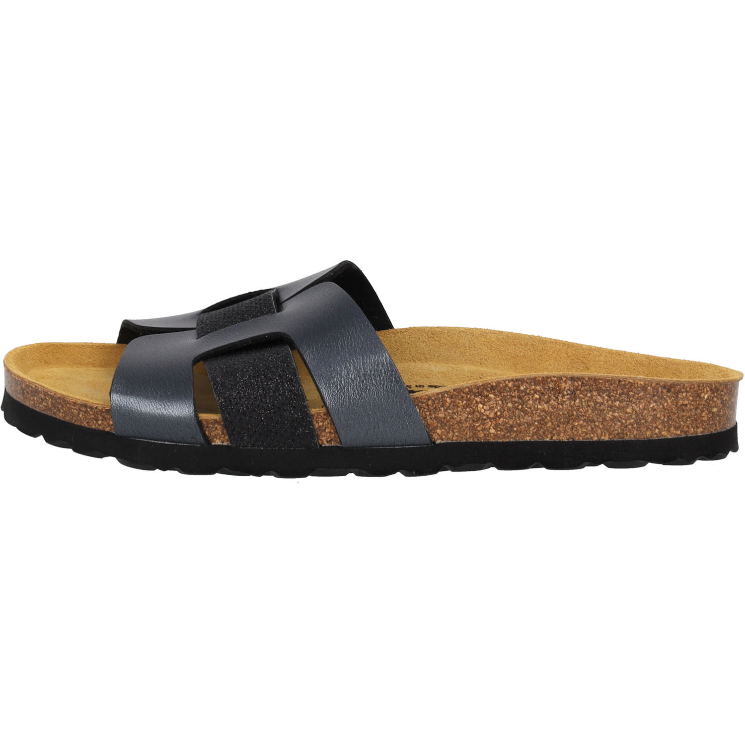 Palado Crisui, Pantoletten, Damen, Schwarz Metallic