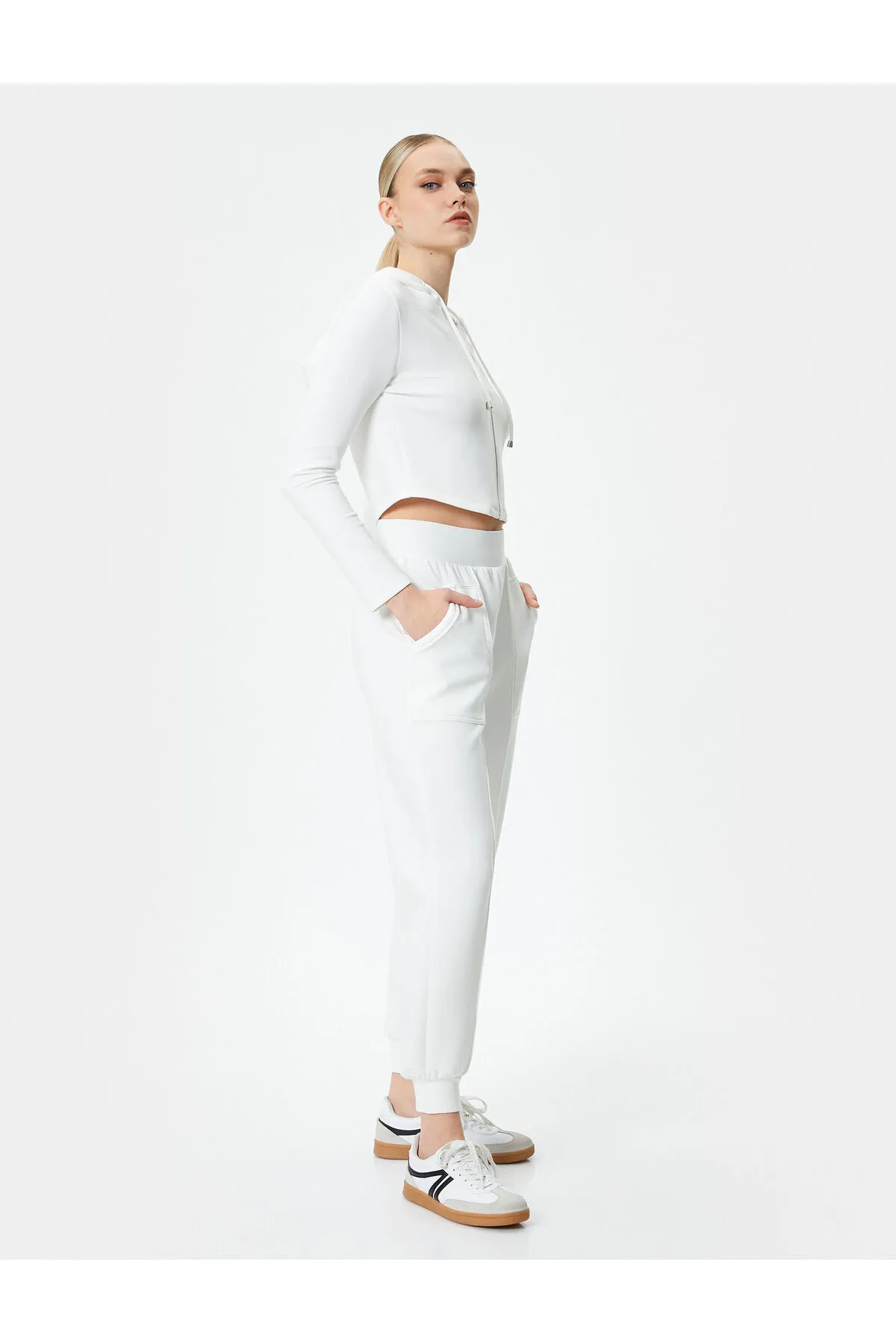 Koton  Jogginghose - Ecru - Jogger