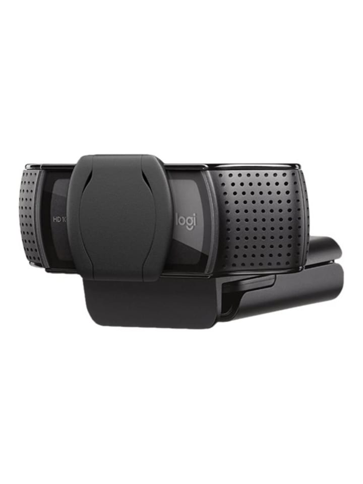 Logitech Webcam Pro Full HD 1080p - Glasobjektiv mit 78° Sichtfeld in Schwarz günstig kaufen onesize