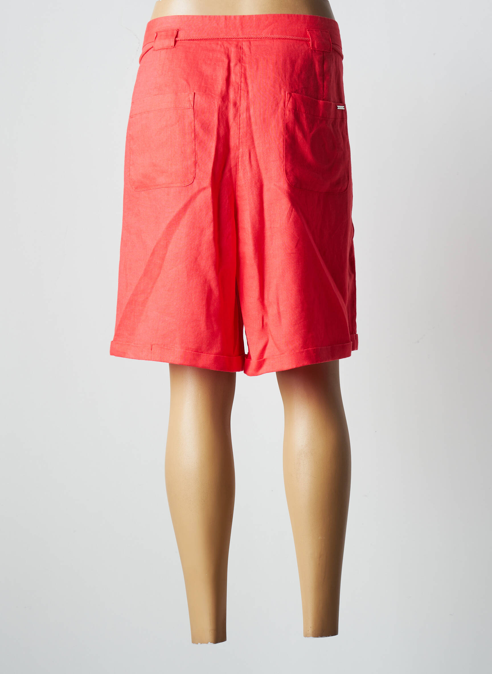 Julie Guerlande Bermudas Femme couleur rouge