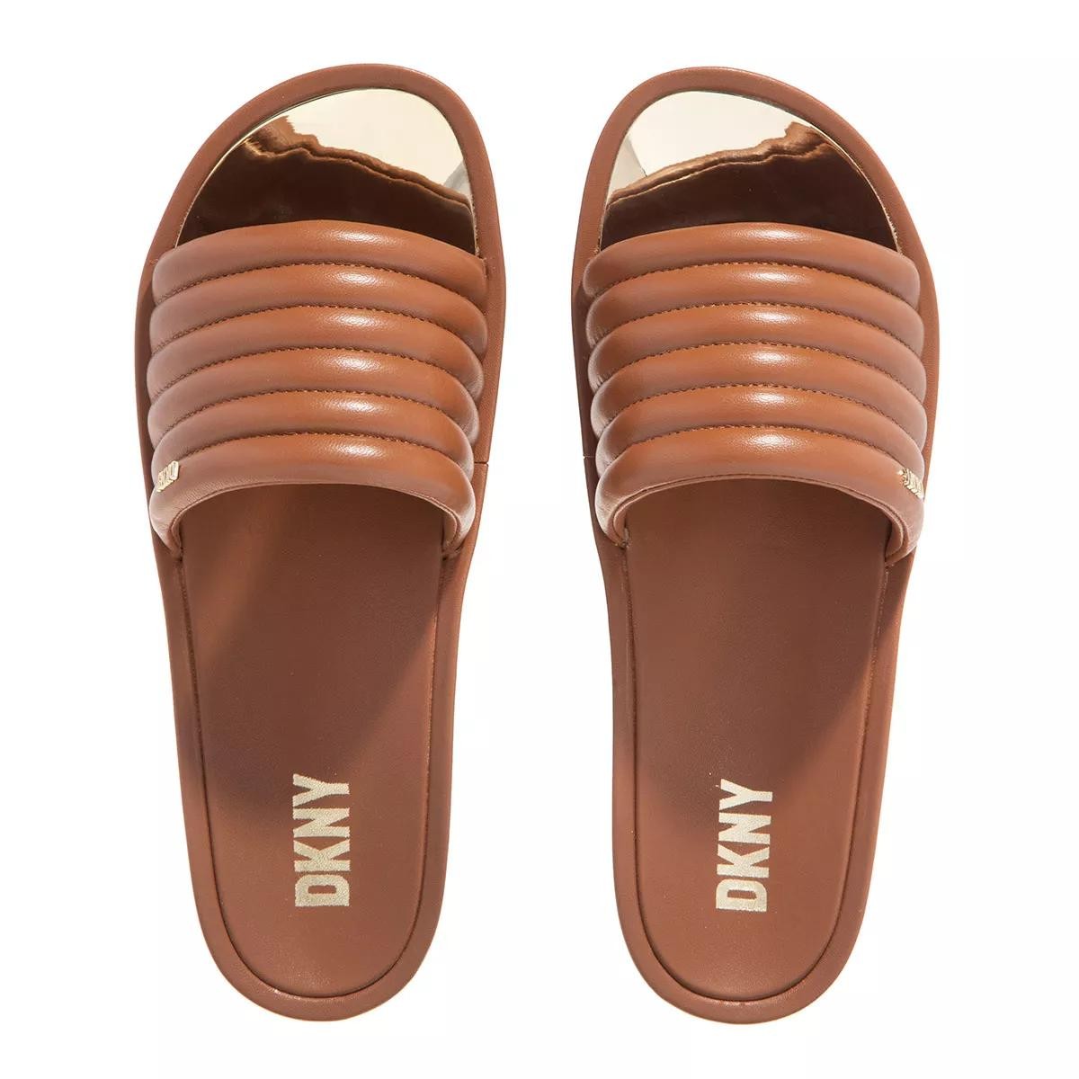 DKNY Pantoletten braun Slide