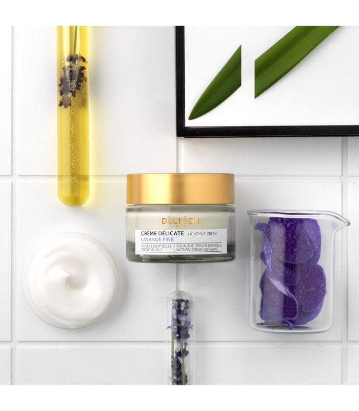 DECLÉOR-CRÈME DÉLICATE LAVANDE FINE-Crème De Jour Visage Anti-Âge Légère