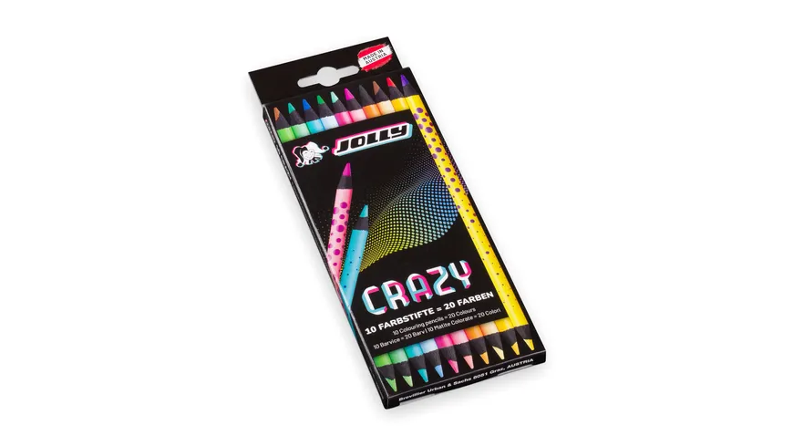 JOLLY Next Crazy Buntstifte 10er-Kartonetui