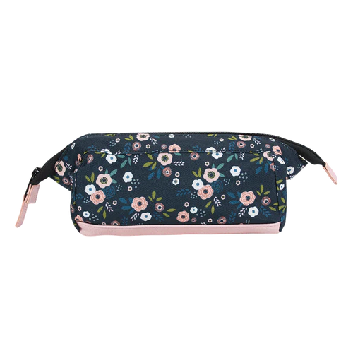 Lancaster Road dark green school pencil case
