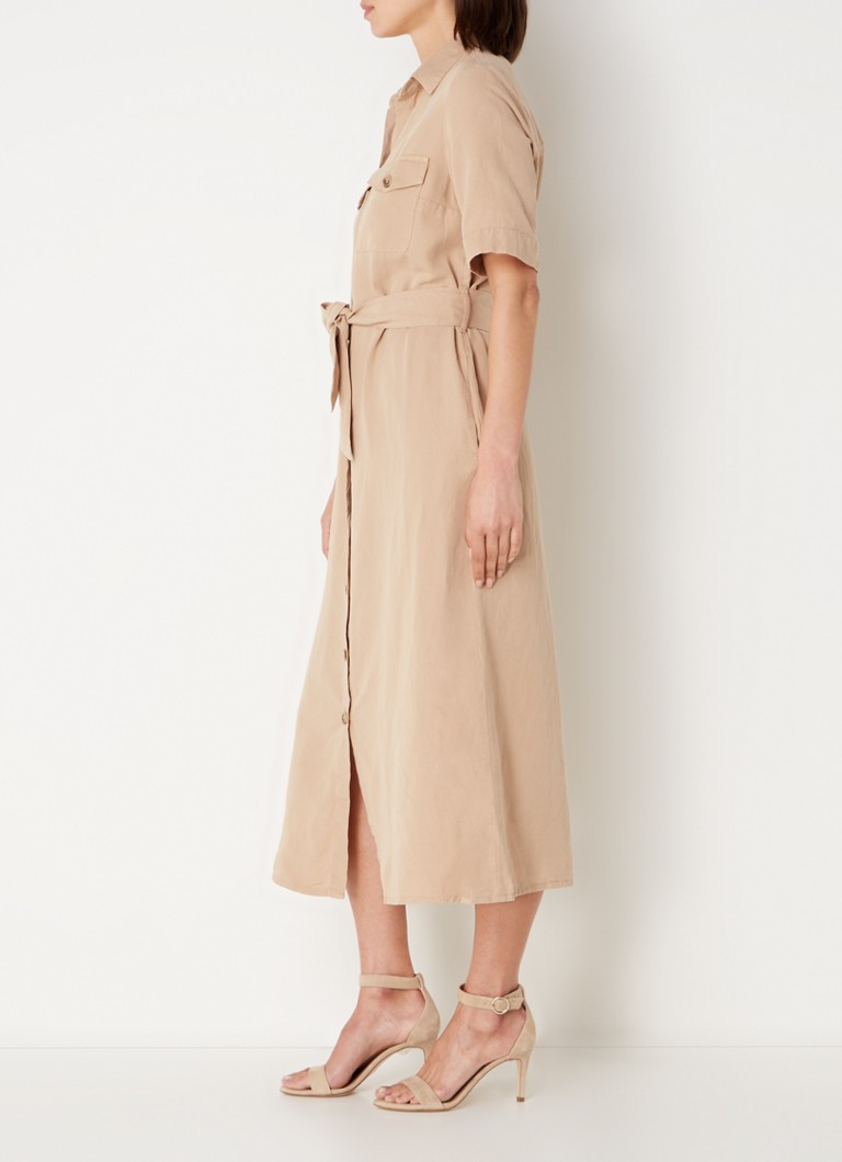 Abito lungo a camicia con cintura di Gerard Darel Estille