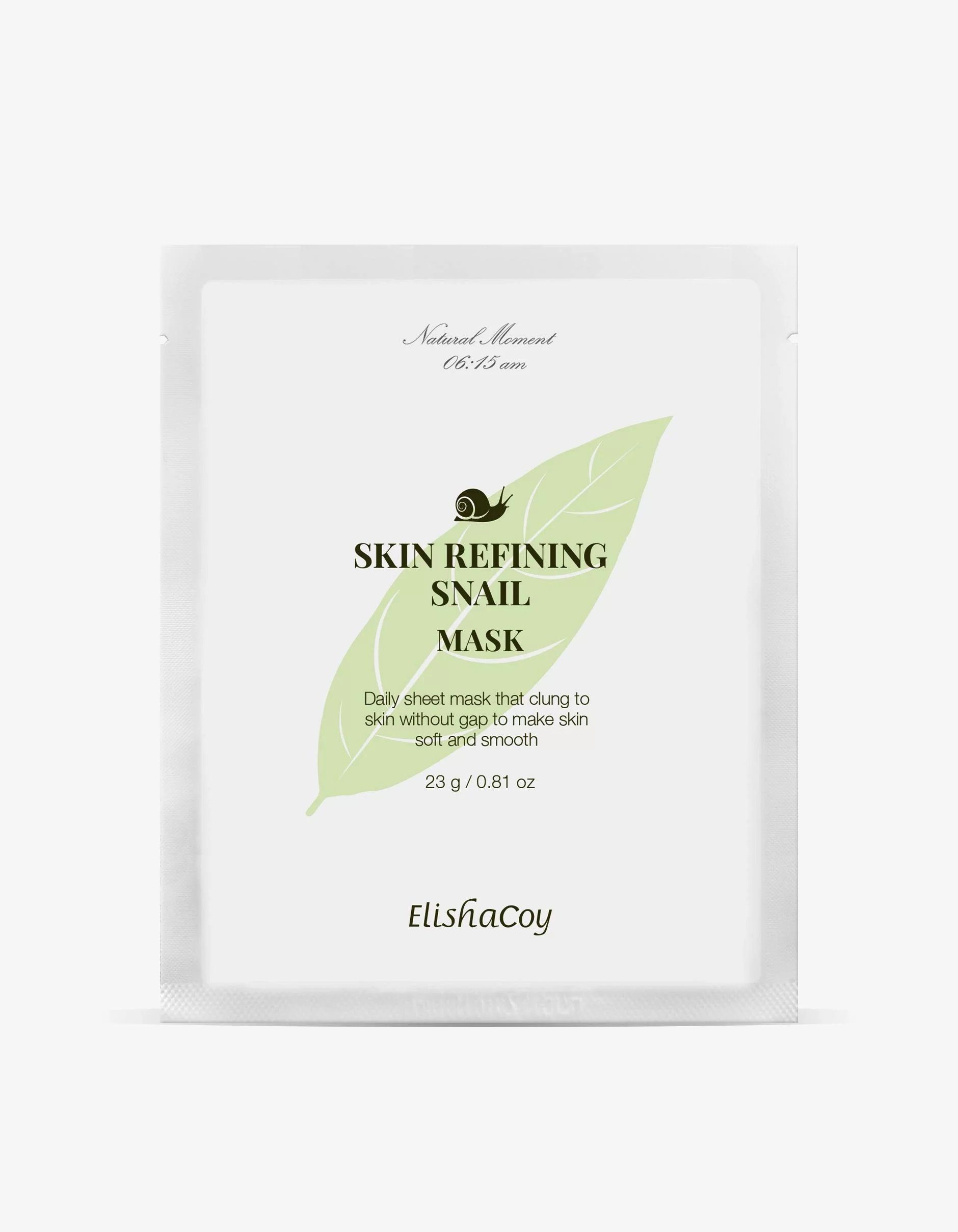 ElishaCoy Gesichtsmaske ElishaCoy Skin Refining Snail Mask 23 g