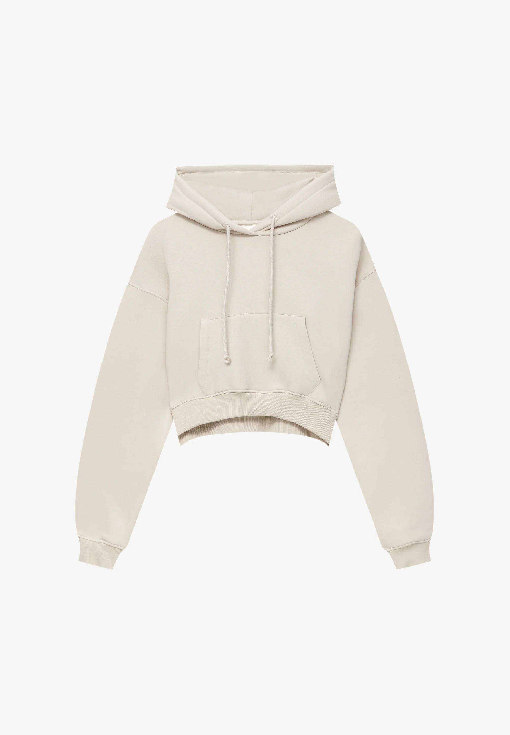PULL&BEAR CROPPED - Sudadera con capucha