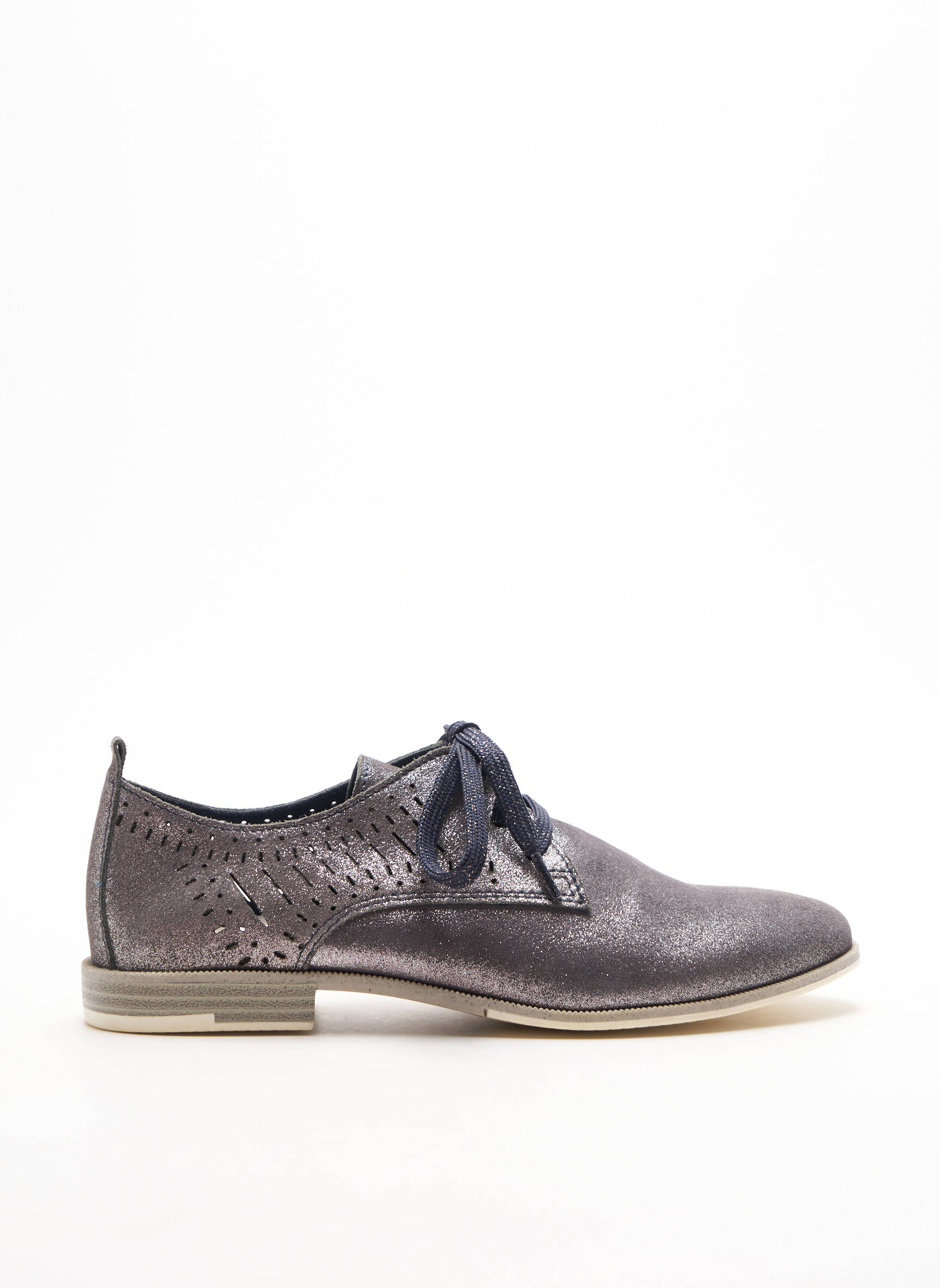 Marco Tozzi Derby Femme couleur gris