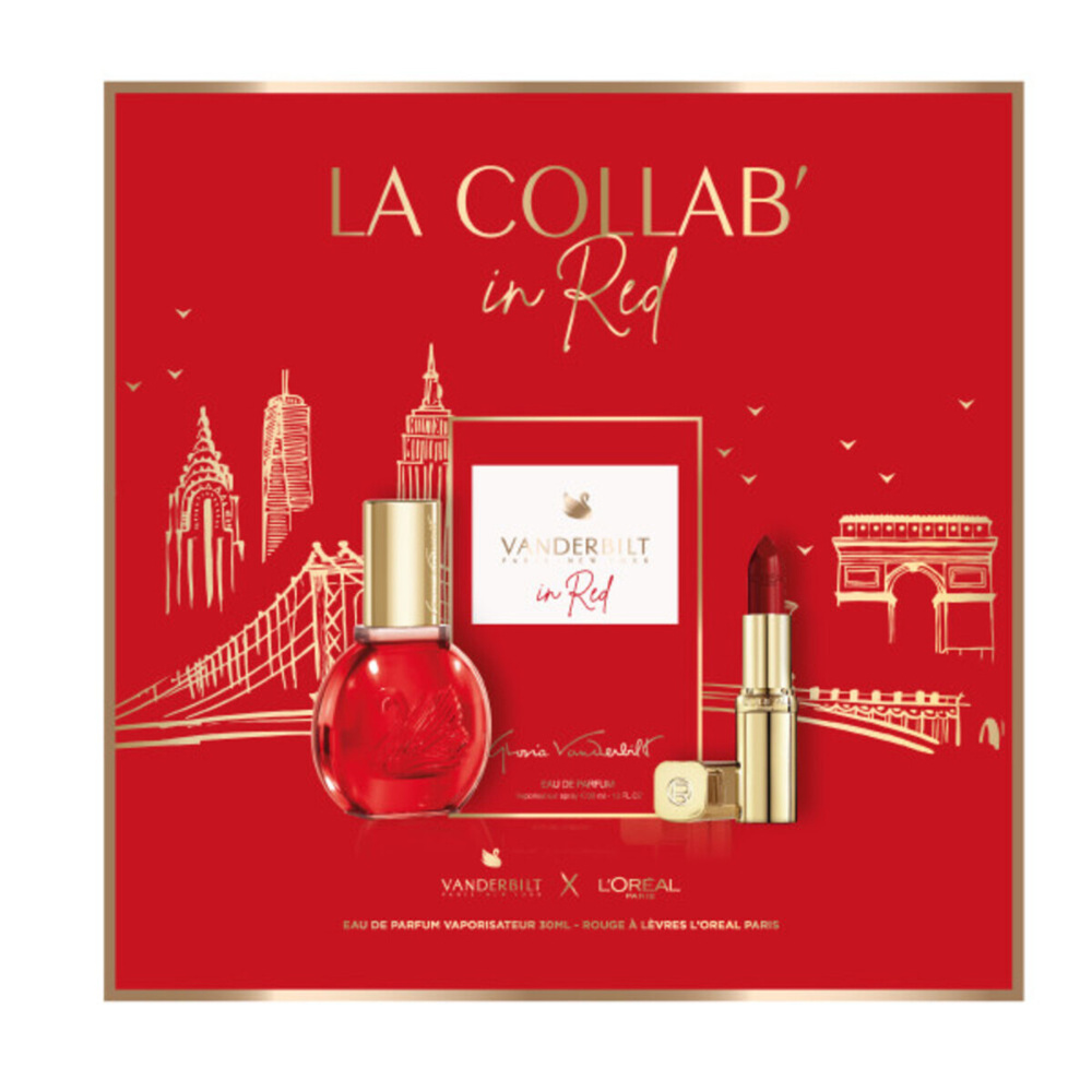 vanderbilt Coffret Eau de parfum + rouge à lèvres Coffret Parfum