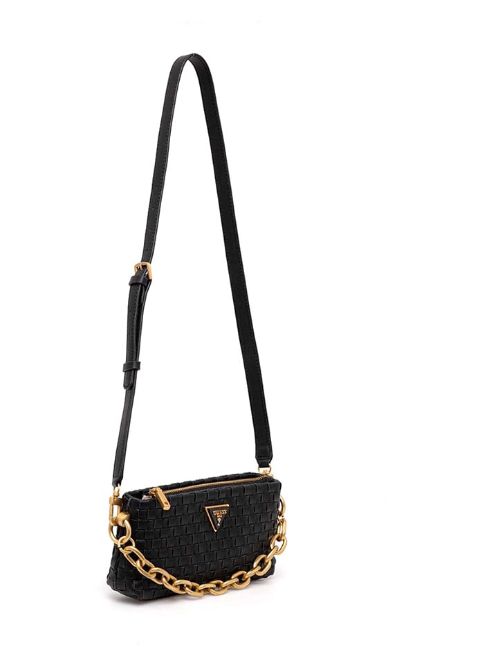 Guess Umhängetasche in Schwarz - (B)22 x (H)12 x (T)5 cm günstig kaufen onesize