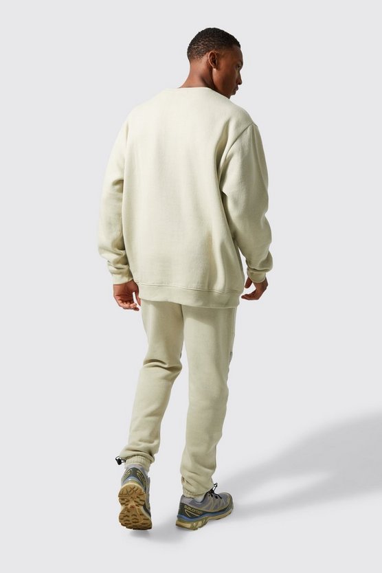 Active Oversize Mesh-Sweatshirt mit Tasche