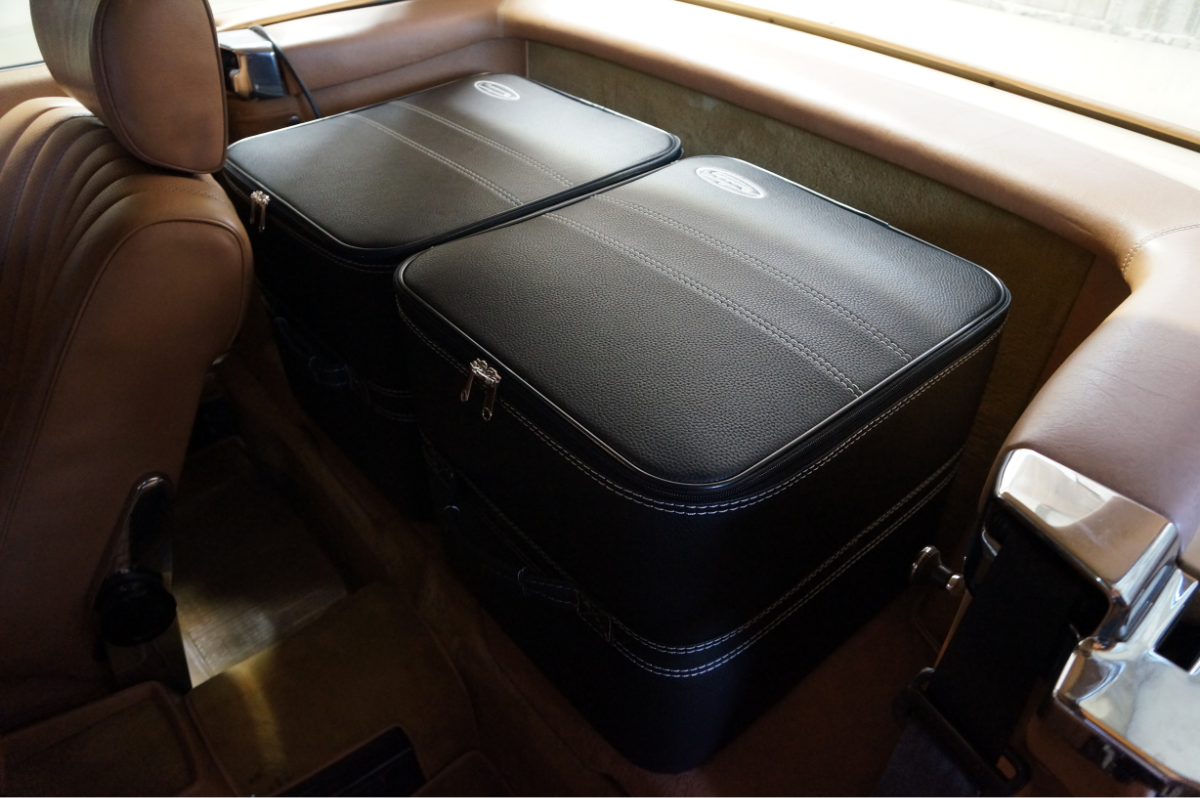 Roadsterbag 2-tlg. Rückbank-Kofferset Mercedes SL R107