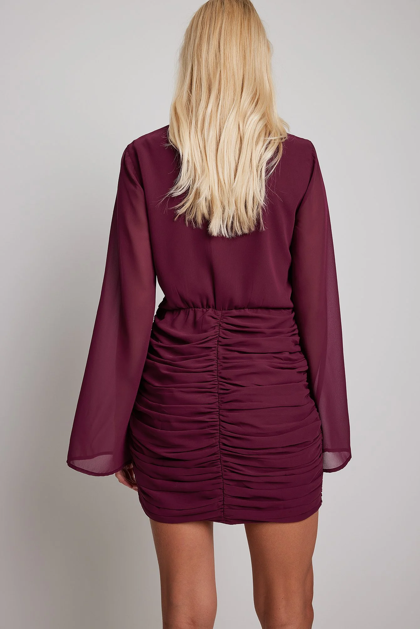 Minikleid aus Chiffon