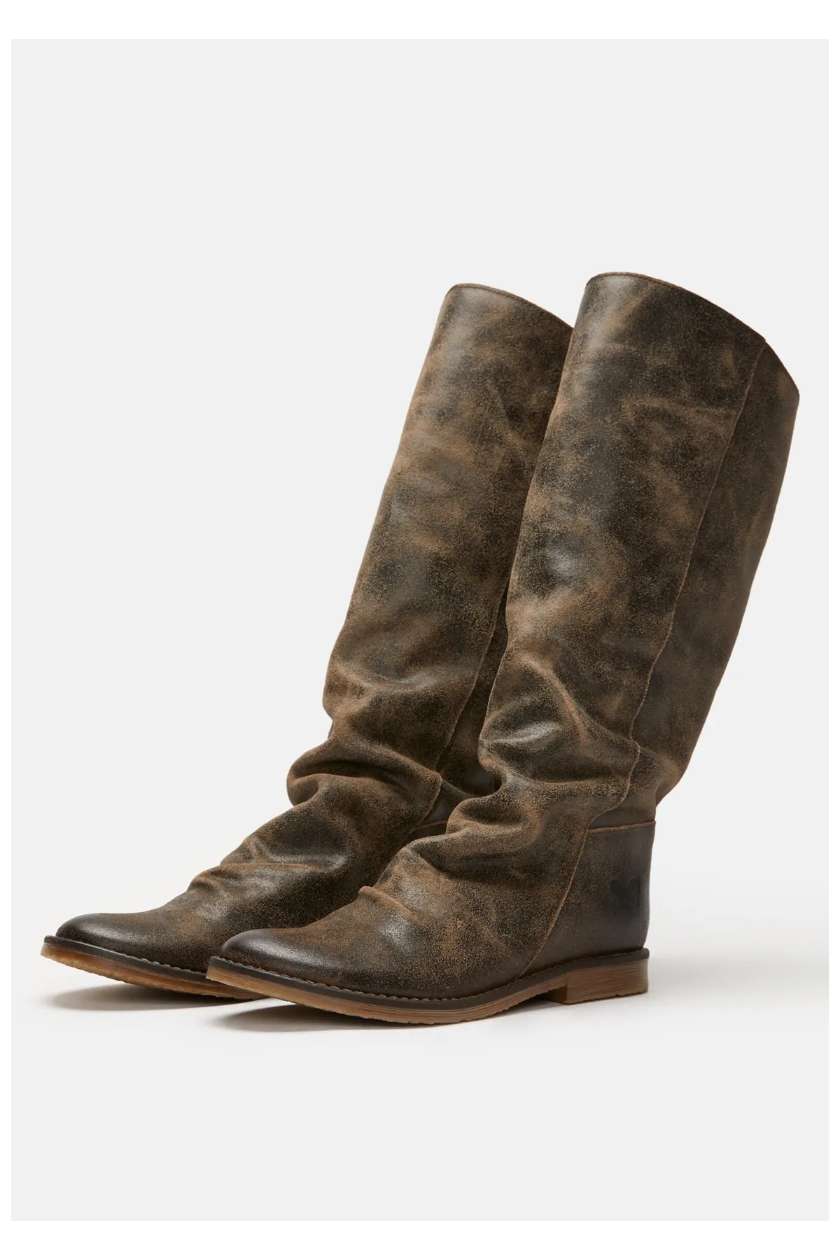 Felmini  Stiefel - Braun - Blockabsatz