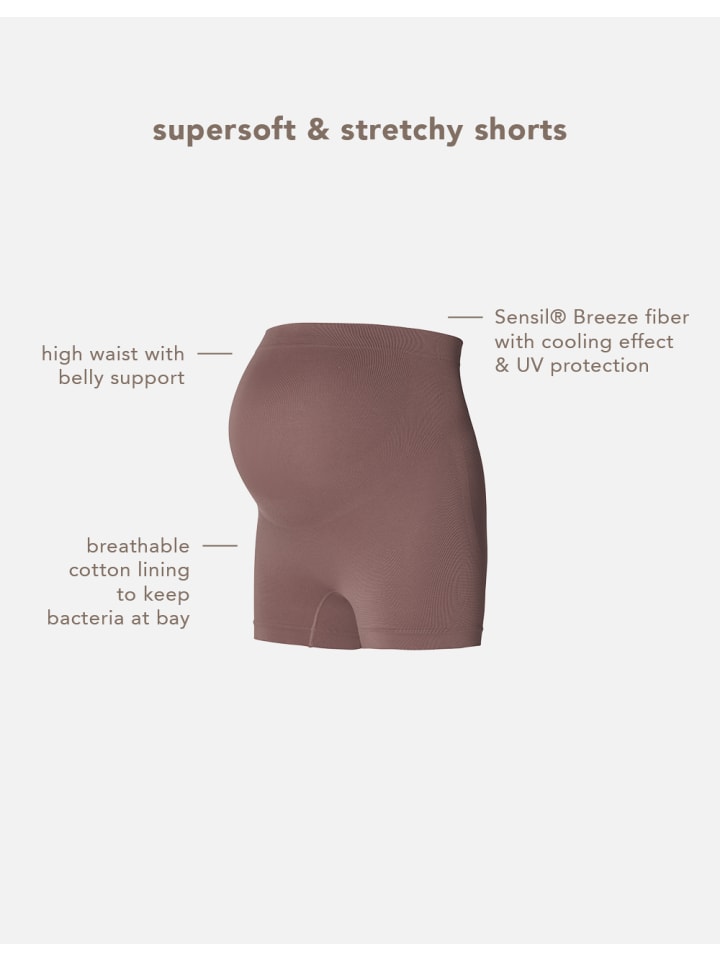 Noppies Nahtloser Short Lai Sensil® Breeze in Deep Taupe günstig kaufen