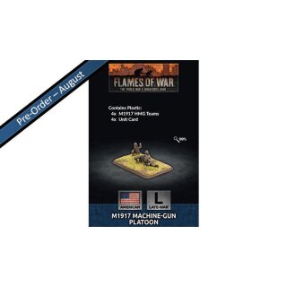 M1917 Machine-gun Platoon (Plastic) (x4)