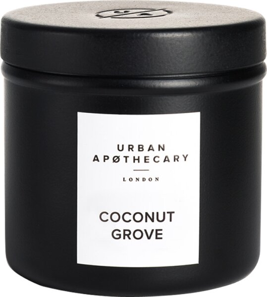 Urban Apothecary Coconut Grove Luxury Iron Travel Candle Duftkerze