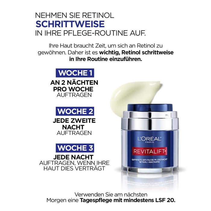 Laser Gepresste Pflege Nacht