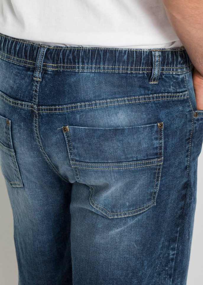 Schlupf-Bermuda, Slim Fit