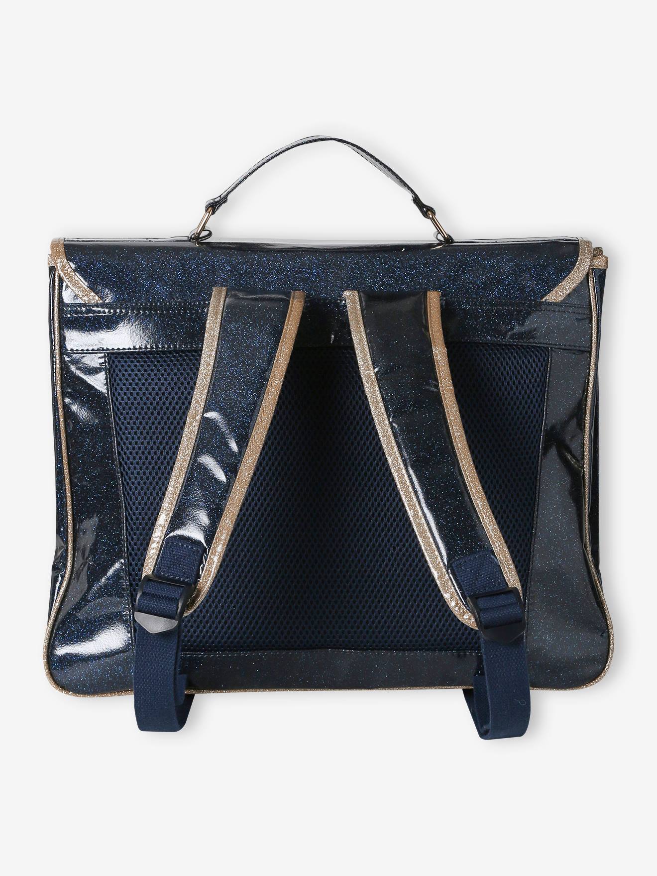Cartable + trousse pailletés 