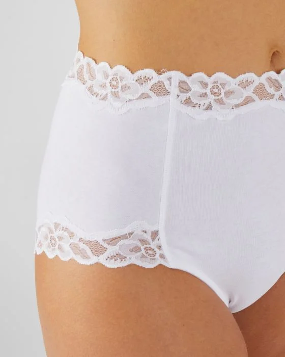 Lot de 3 culottes maxi en dentelle