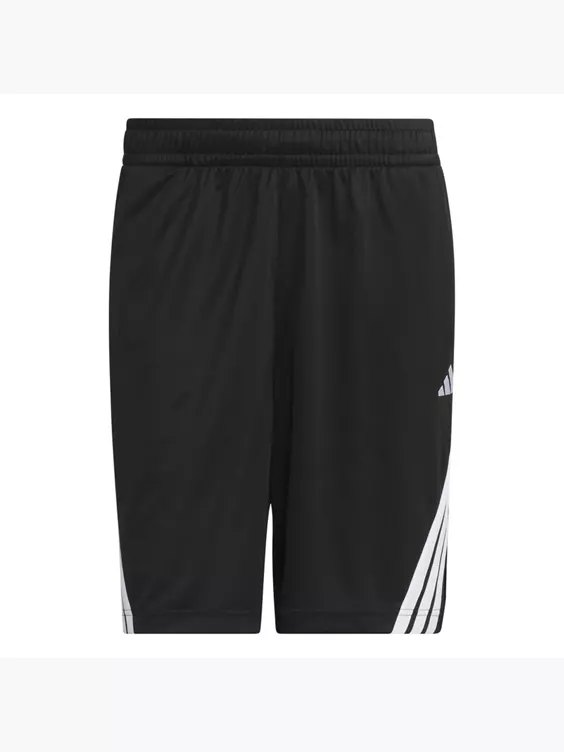 adidas Legends 3-Streifen Basketball Shorts