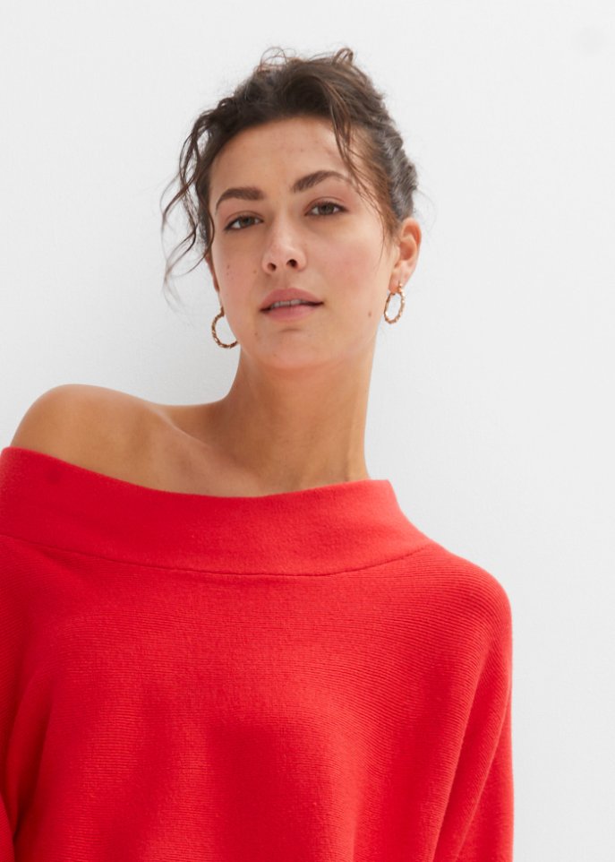 Off-Shoulder-Pullover