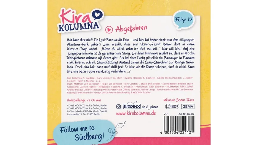 Folge 12:Abgefahren Digipak