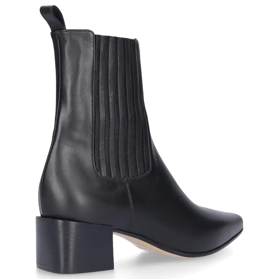 Pomme D`OR - Chelsea Boots 4707 Glattleder - schwarz