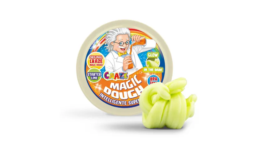 CRAZE - MAGIC DOUGH Intelligente Superknete 15g, sortiert 15 g