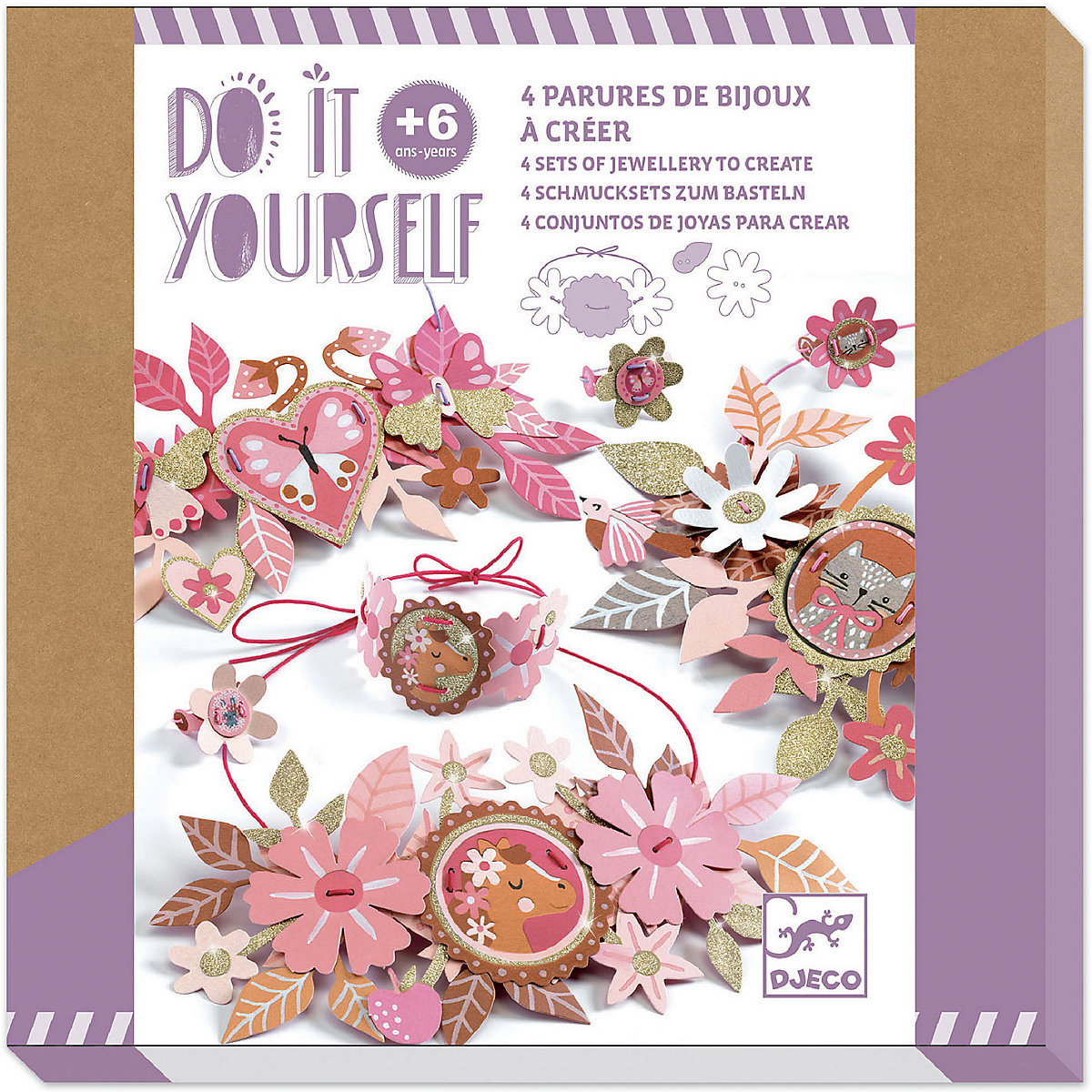 Do it yourself - Schmucksets Zarte Medaillons