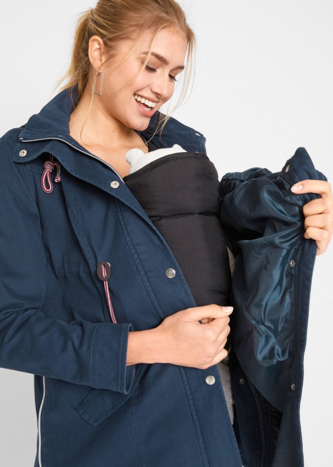 Umstandsjacke/Tragejacke für den Übergang