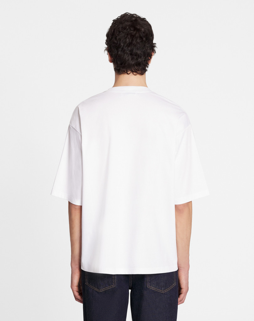T-SHIRT OVERSIZE BRODÉ CURB LACE