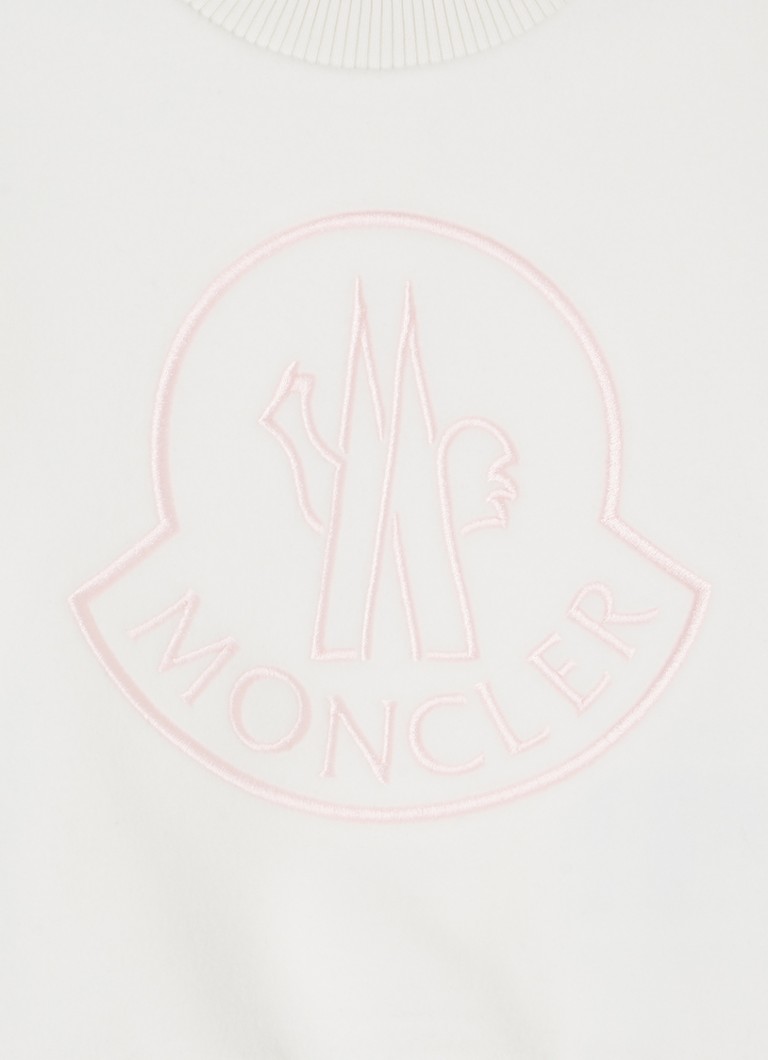 Maglione Moncler con logo ricamato