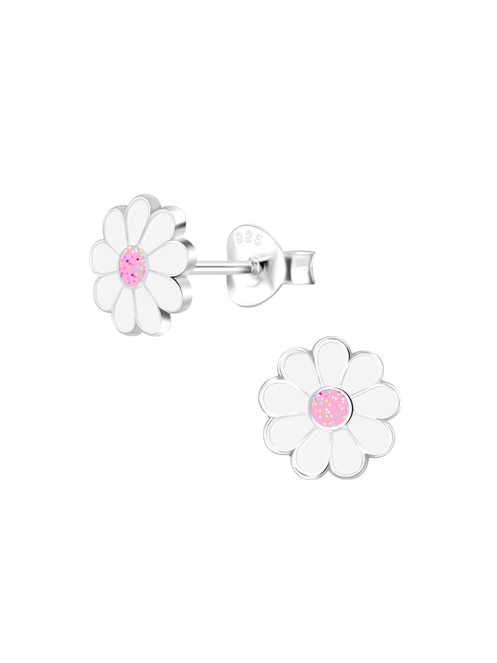 Alexander York Kinderohrstecker BLUME rosa in 925 Sterling Silber, 2-tlg. günstig kaufen onesize
