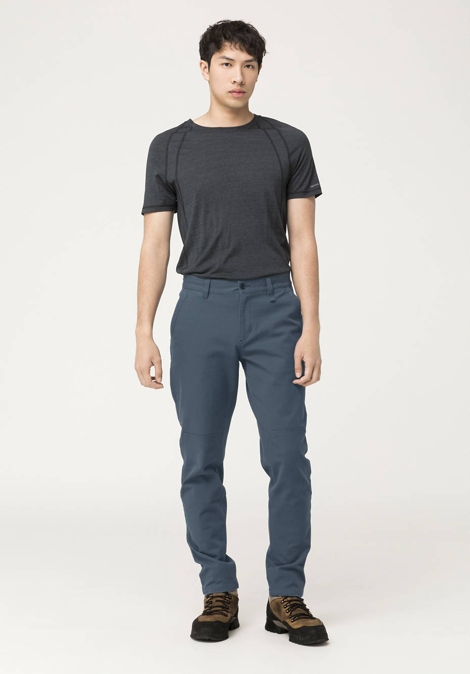 Funktionshose Tapered Fit aus Bio-Baumwolle