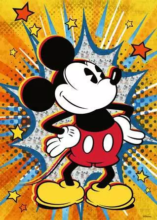 Puzzle 1000 Teile - Retro Mickey
