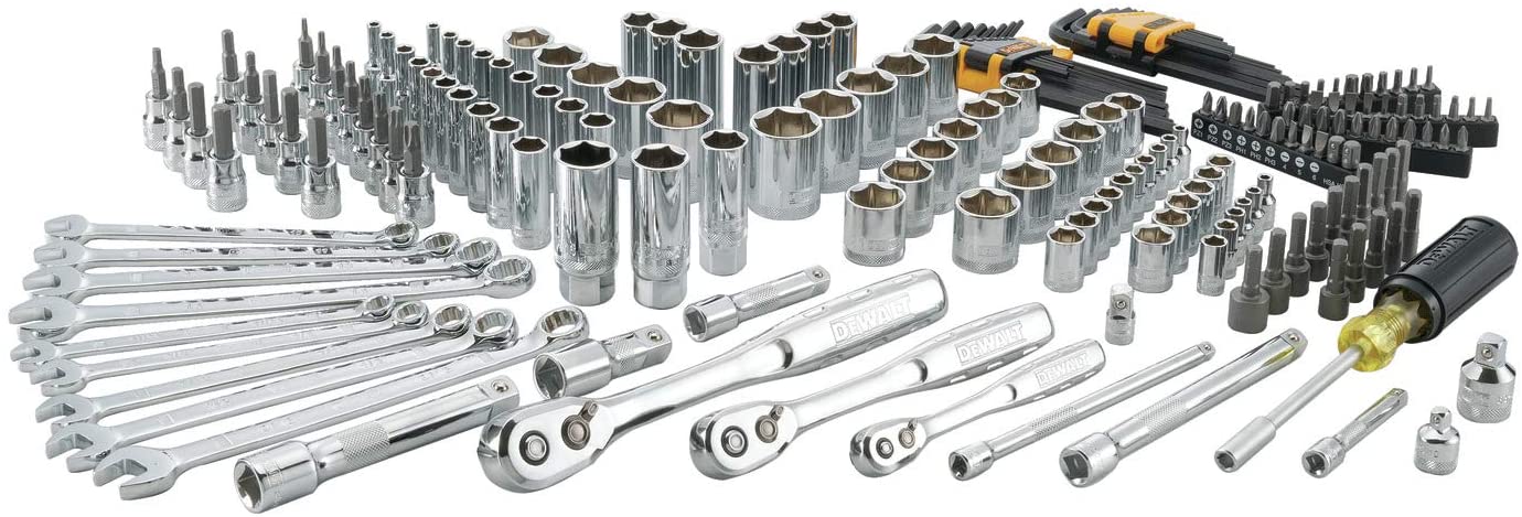 DEWALT DEWALT mechanical drive socket set 200 pieces MM/SAE (DWMT75000)