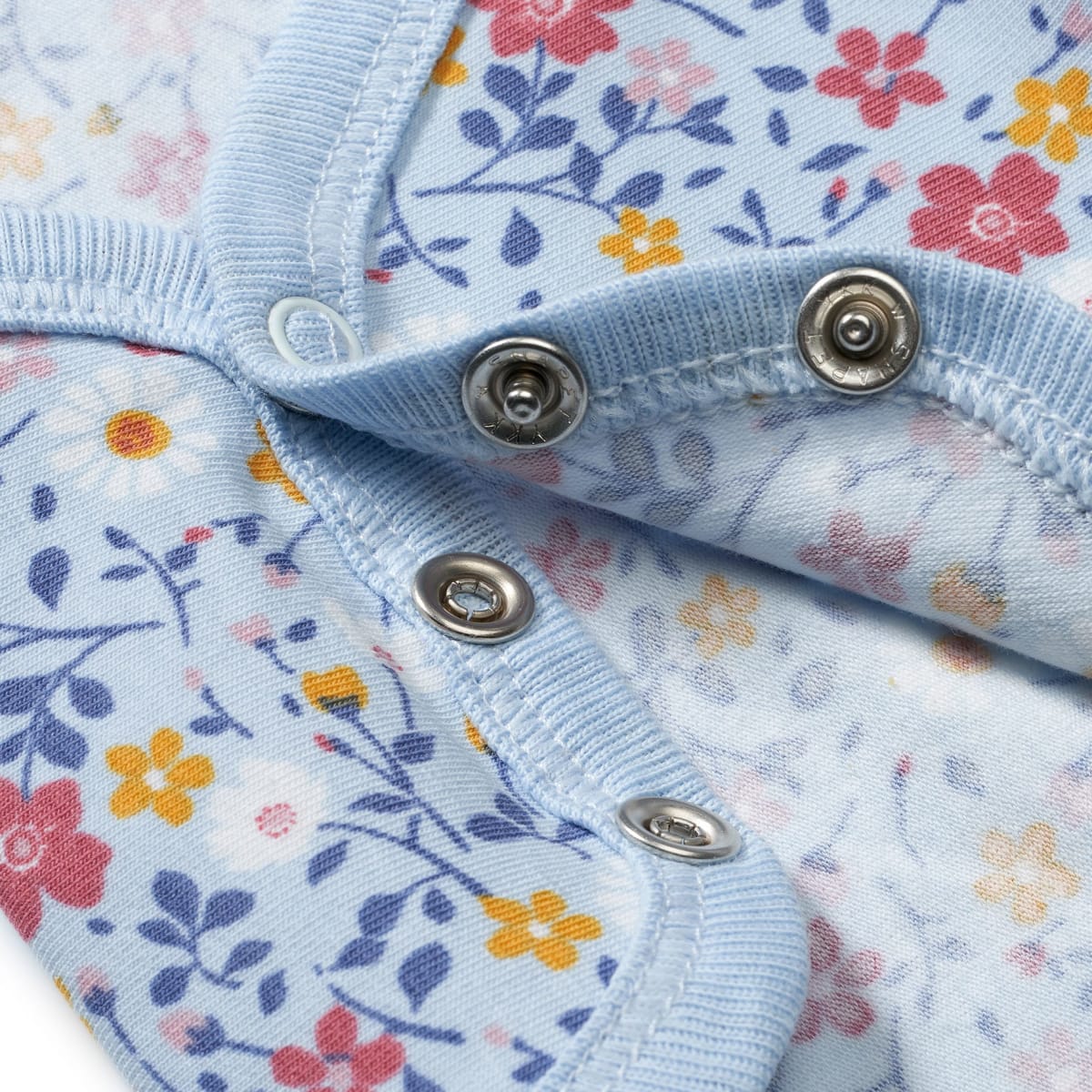 Body Ärmellos Pro Climate mit Blumen-Muster, blau, Gr. 86/92, 1 St