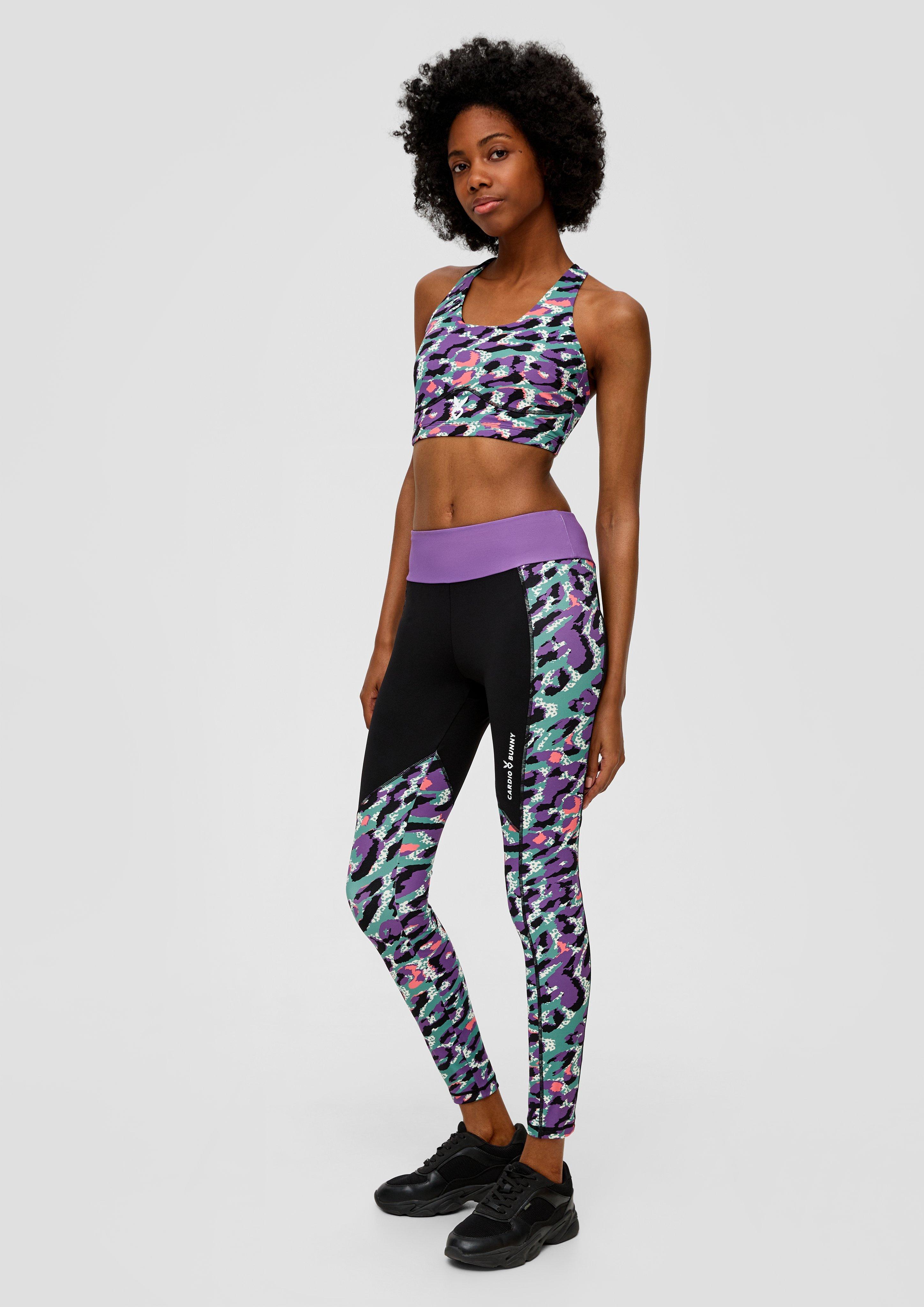 Slim: Sportleggings mit All-over-Print  2136891-65A4