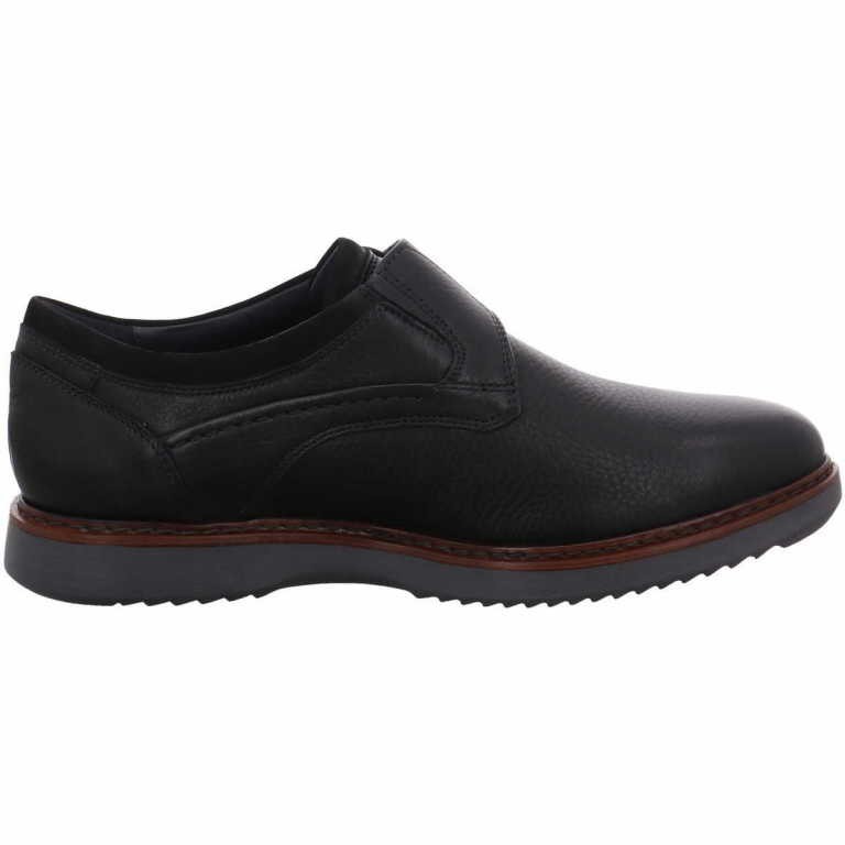 SIOUX Komfort Slipper schwarz Uras